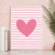 Quadro Decorativo Infantil - Coração (Rosa) - comprar online