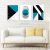 Quadro Decorativo - Trio: Azul - Pendure | Loja de Quadros Decorativos