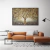 Quadro Decorativo - Árvore Dourada (Canvas) na internet