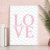 Quadro Decorativo Infantil - Love Chevron - comprar online