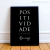 Quadro Decorativo - Positividade (Preto)
