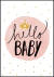 Quadro Decorativo Infantil - Hello Baby