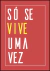 Quadro Decorativo - Só Se Vive Uma Vez