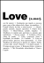 Quadro Decorativo - Love