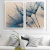 Quadro Decorativo - duo: dente de leão azul na internet