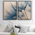 Quadro Decorativo - duo: dente de leão azul - Pendure | Loja de Quadros Decorativos