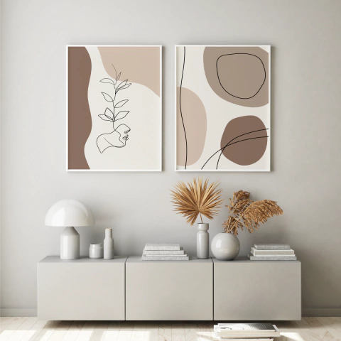 Quadro Decorativo - duo: sutileza