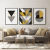 Quadro Decorativo - trio: geométrico amarelo 1