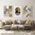 Quadro Decorativo - trio: geométrico laranja - comprar online