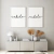 Quadro Decorativo - duo: inspire e respire