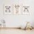 Quadro Decorativo Infantil - Trio: Bichinhos com chicletes na internet