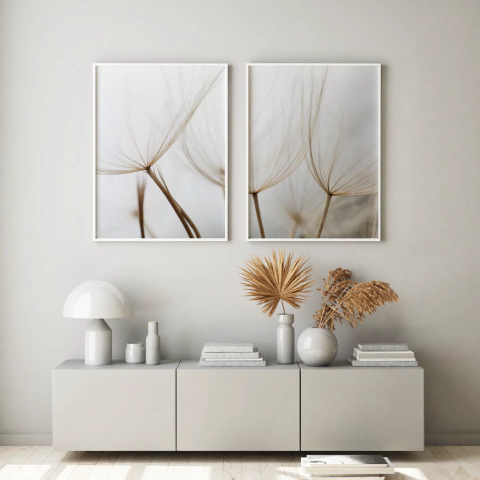 Quadro Decorativo - duo: dente de leão 3