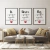 Quadro Decorativo - trio: fé, amor e paz