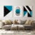 Quadro Decorativo - Trio: Azul - comprar online