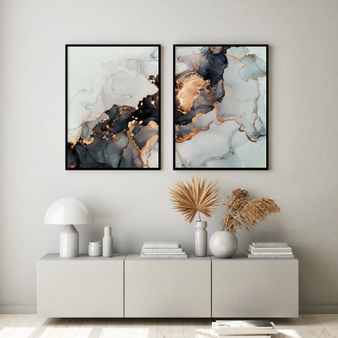 Quadro Decorativo - duo: flutuante