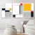 Quadro Decorativo - Trio: Modern abstract - Pendure | Loja de Quadros Decorativos
