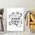 Quadro Decorativo - Só Vai Dar Certo Se Você Tentar (Branco) na internet