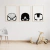 Quadro Decorativo Infantil - Trio: Super Heróis