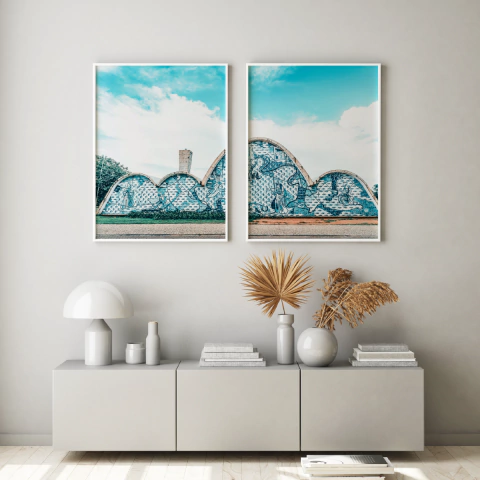 Quadro Decorativo - duo: pampulha