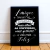 Quadro Decorativo - Bons Amigos (Preto) - comprar online
