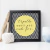 Quadro Decorativo - Espalhe Amor Por Onde For (Chevron Com Amarelo) na internet