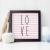 Quadro Decorativo Infantil - Love (Rosa) - comprar online