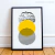 Quadro Decorativo - Amarelo + Galhos - comprar online