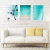 Quadro Decorativo - Trio: Água do mar 1 - loja online