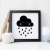 Quadro Decorativo Infantil - Nuvem - comprar online
