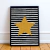 Quadro Decorativo Infantil - Star Gold - comprar online