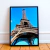 Quadro Decorativo - Torre Eiffel - Color - Pendure | Loja de Quadros Decorativos