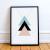 Quadro Decorativo - Triângulos Perfeito - comprar online