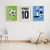 Quadro Decorativo Infantil - Trio: Futebol 2 - comprar online