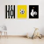 Quadro Decorativo Infantil - Trio: Futebol Galo - comprar online