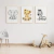 Quadro Decorativo Infantil - Trio: Safari Fofinho