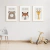 Quadro Decorativo - Trio: Seja Forte, Seja Gentil, Seja Você