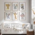 Quadro Decorativo Infantil - Coleção Safari Flores (6 peças)