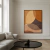 Quadro Decorativo em Canvas - Abstrato - Formas em Tons Terrosos