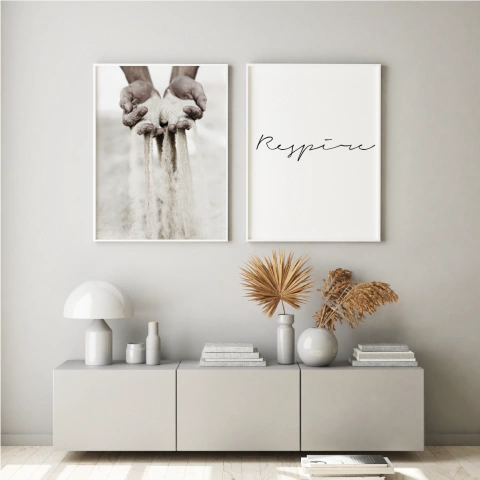 Quadro Decorativo - Duo: Respire