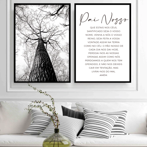 Quadro Decorativo - duo: nossas raízes