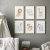 Quadro Decorativo Infantil - Coleção Safari Baby (6 peças)