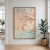 Quadro Decorativo Abstrato - Aquarela em Tons Suaves