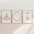 Quadro Decorativo Infantil - Trio: Bailarina