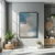 Quadro Decorativo Abstrato Azul - comprar online
