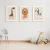 Quadro Decorativo Infantil - Trio: Girafa, Leão e Zebra - comprar online