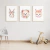 Quadro Decorativo Infantil - Trio: Coelho, Urso e Raposa - comprar online