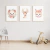 Quadro Decorativo Infantil - Trio: Urso, Veado e Raposa