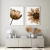 Quadro Decorativo - Duo: Floral (bronze)
