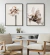 Composição Dois Quadros Decorativos em Canvas - Floral - loja online