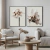 Composição Dois Quadros Decorativos em Canvas - Floral - comprar online